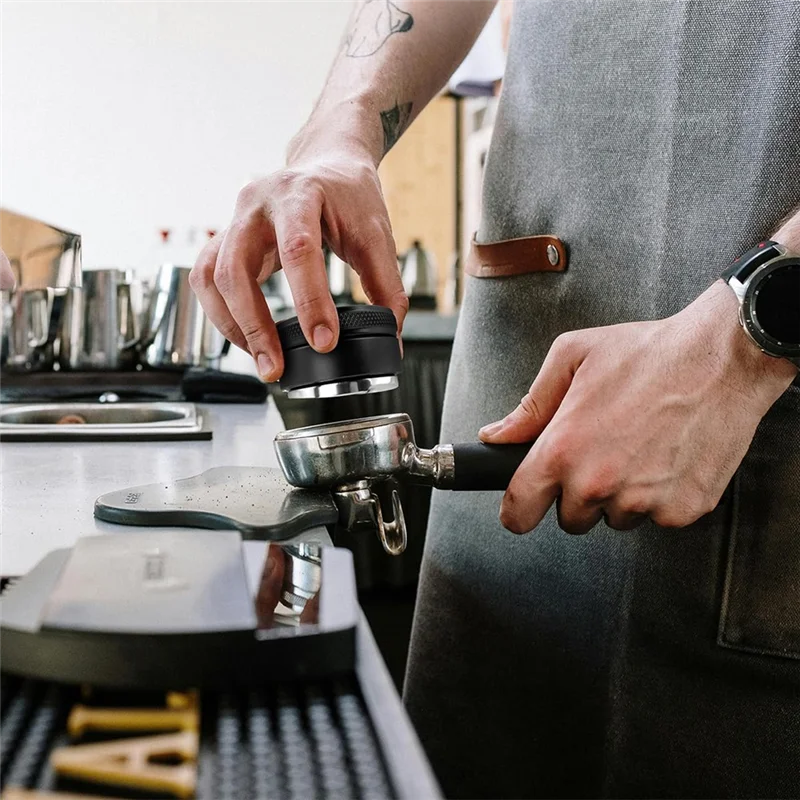 Espresso Distribution Tool/Leveler 3 Angled Slopes Adjustable Palm Tamper Fits 54Mm Portafilter
Espresso Distribution Tool/Leveler 3 Angled Slopes Adjustable Palm Tamper Fits 54Mm Portafilter