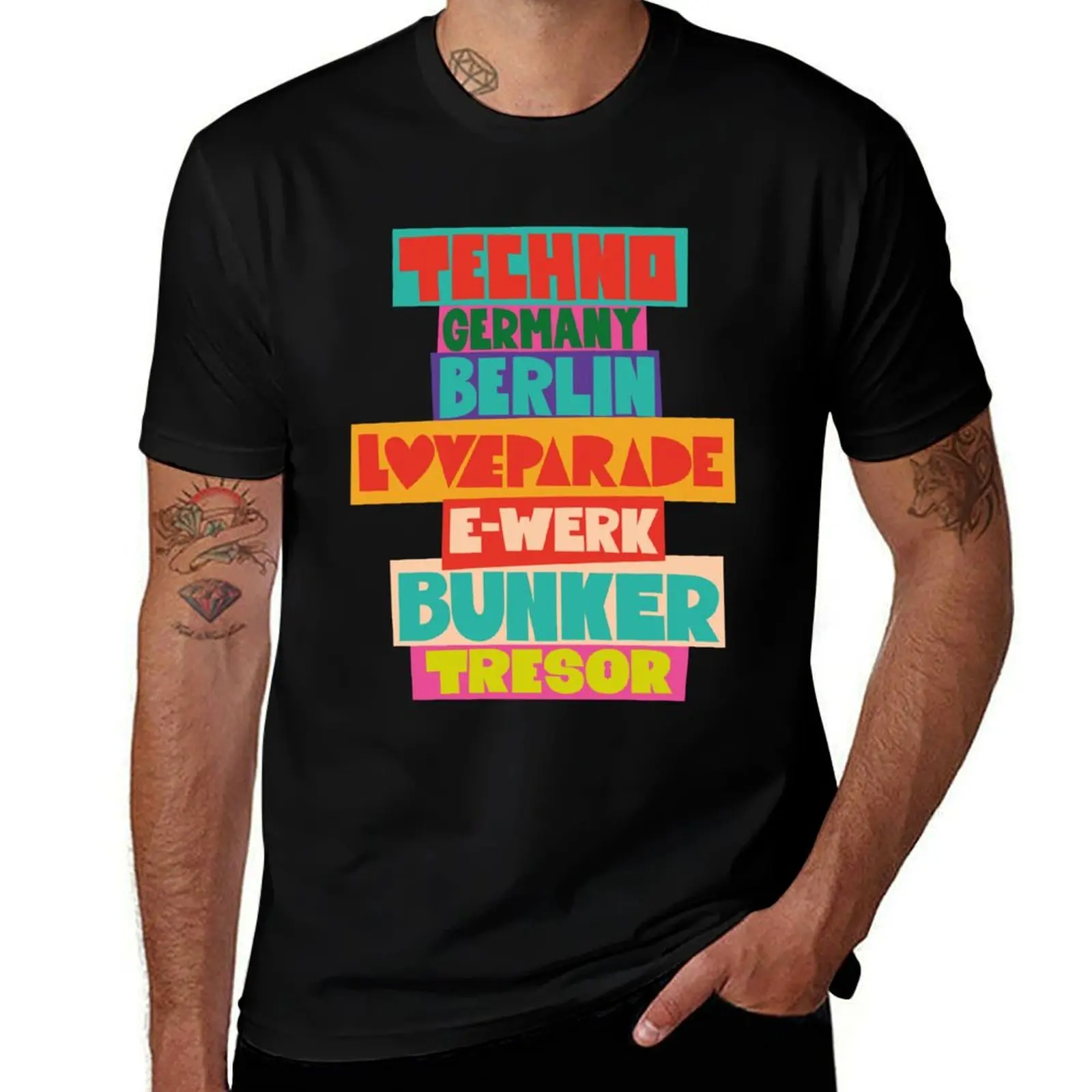 Rave Revival: Berlin's 90s Techno Scene Tribute T-Shirt anime vintage t shirts anime clothes Men's t-shirts
Rave Revival: Berlin's 90s Techno Scene Tribute T-Shirt anime vintage t shirts anime clothes Men's t-shirts