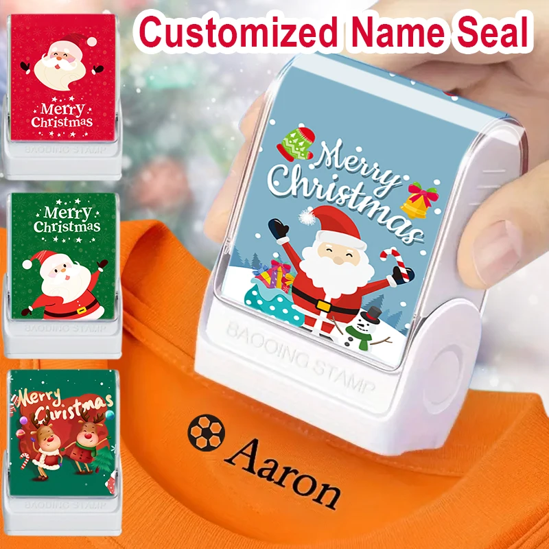 Customized children's personalized name stamps, waterproof clothing stamps, school supplies, Christmas gifts
Customized children's personalized name stamps, waterproof clothing stamps, school supplies, Christmas gifts