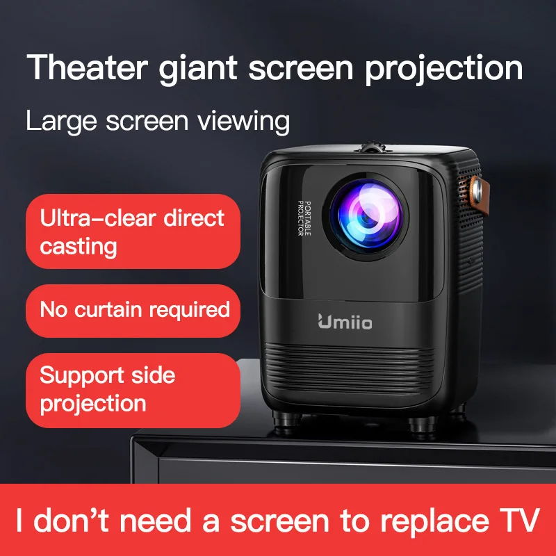 Yinzam A008 Native 1080P FHD Video Projector LED Portable 1200 ANSI Lumens LCD Proyector with Android 9 HDR10+ WiFi6 BT5.2
Yinzam A008 Native 1080P FHD Video Projector LED Portable 1200 ANSI Lumens LCD Proyector with Android 9 HDR10+ WiFi6 BT5.2