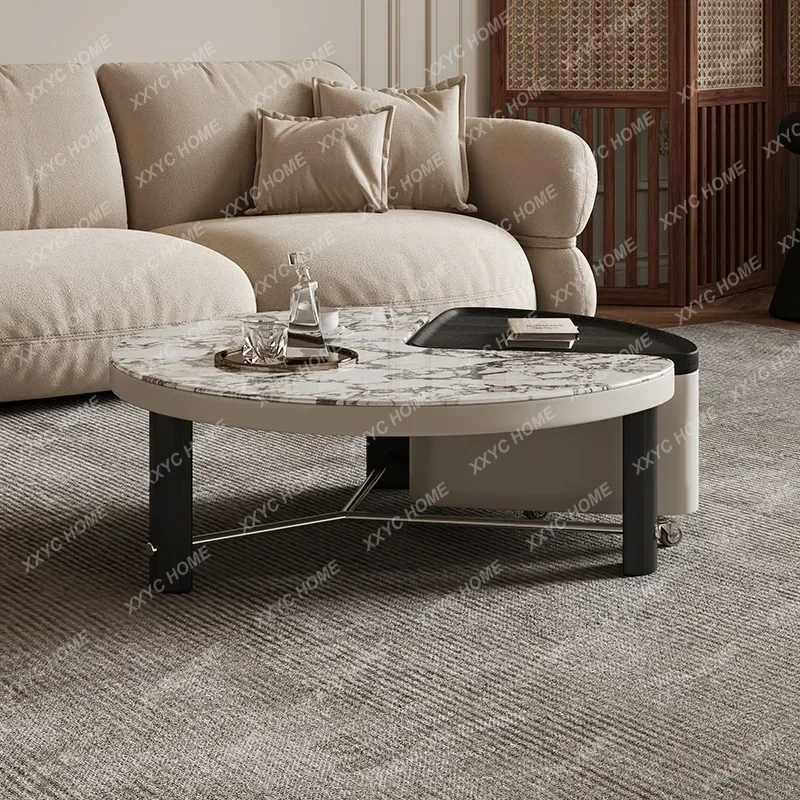 Tray Coffee Table Luxury Storage Nordic Round Living Room Side Tables Nested Modern Stolik Kawowy Home
Tray Coffee Table Luxury Storage Nordic Round Living Room Side Tables Nested Modern Stolik Kawowy Home