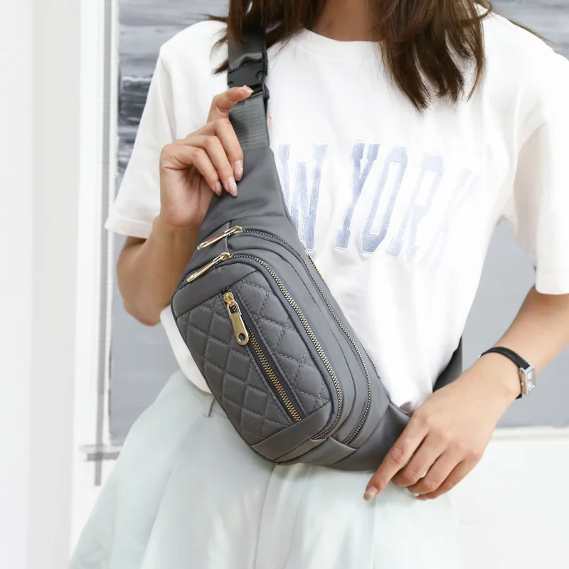 Women Plaid Waist Bag Female Oxford Waterproof Belt Bags Designer Crossbody Chest Bag Ladies Fashion Fanny Pack Banana Hip Purse
Women Plaid Waist Bag Female Oxford Waterproof Belt Bags Designer Crossbody Chest Bag Ladies Fashion Fanny Pack Banana Hip Purse