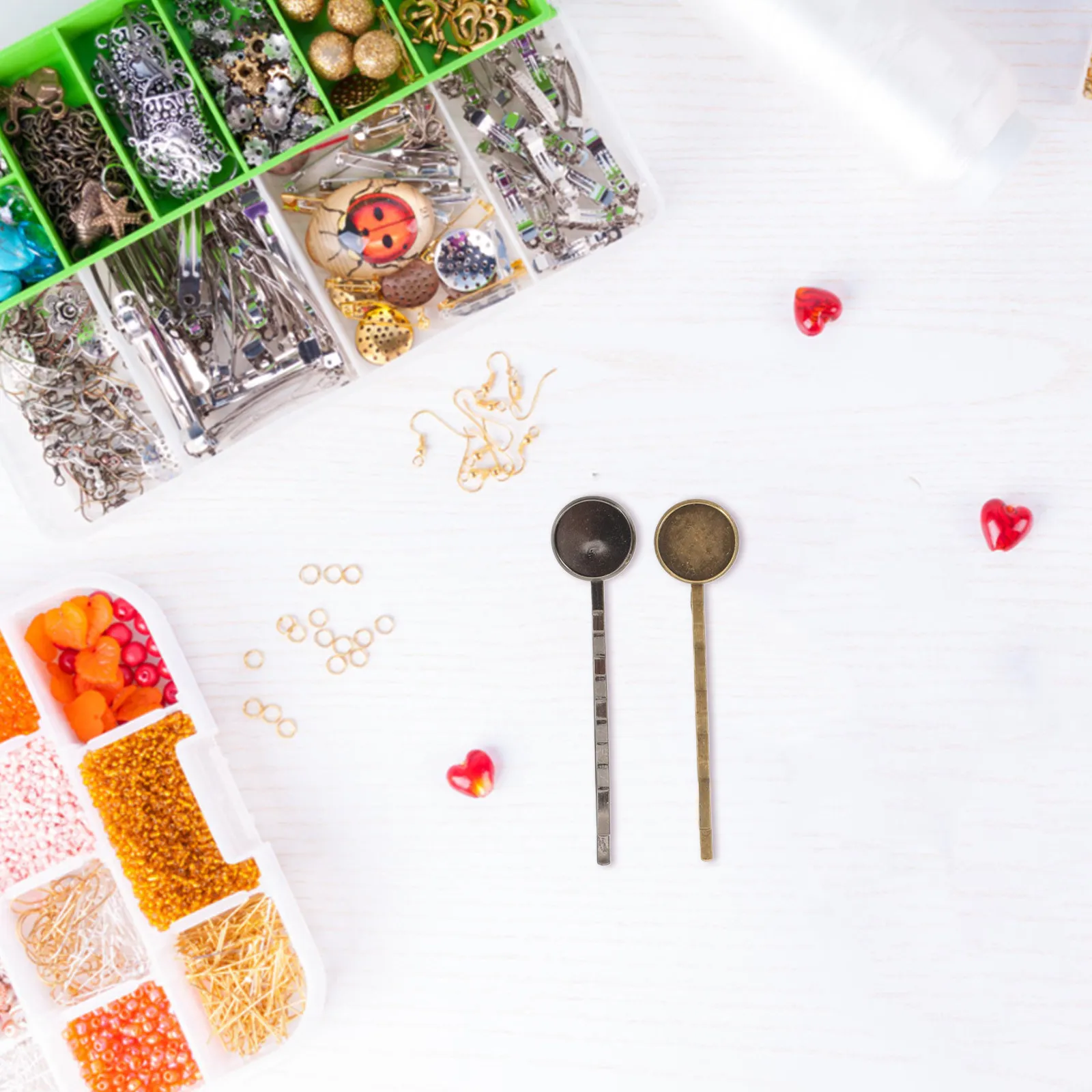 40 шт. основ для заколок, заготовки для изготовления заколок, металлические заколки-невидимки с внутренним диаметром 12 мм, основы для заколок-баретт для самостоятельного изготовления
40 шт. основ для заколок, заготовки для изготовления заколок, металлические заколки-невидимки с внутренним диаметром 12 мм, основы для заколок-баретт для самостоятельного изготовления