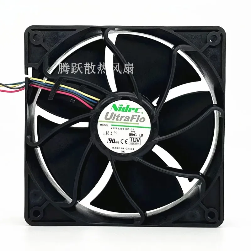 Nidec V12E12BS1B5-07 DC 12V 1.85A 120x120x38mm 4-Wire Cooling Fan
Nidec V12E12BS1B5-07 DC 12V 1.85A 120x120x38mm 4-Wire Cooling Fan