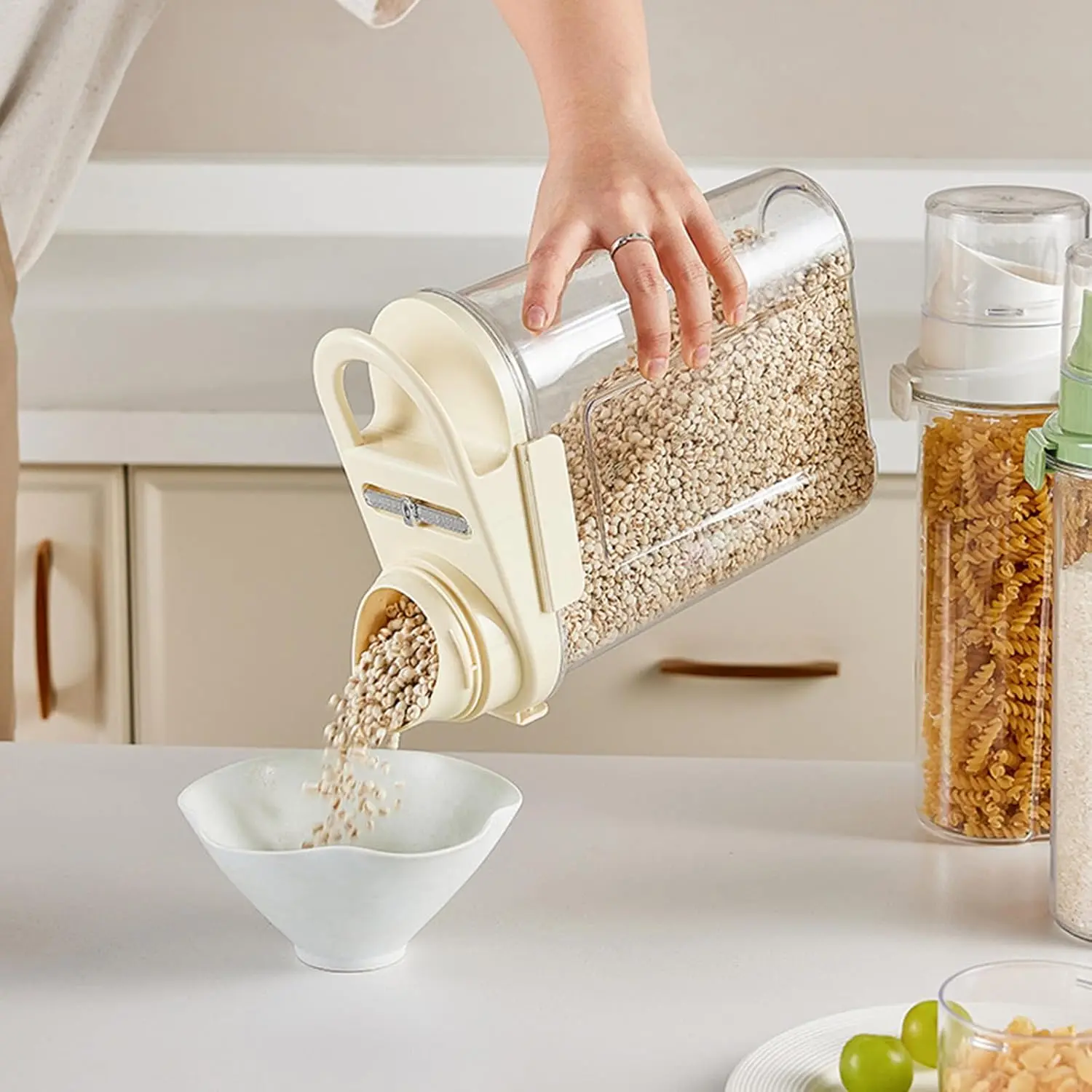 Утолщенный рисовый цилиндр, прозрачная коробка для пищевых продуктов, герметичная банка для кухни, пищевая пустая банка для бутылок, защита от насекомых и устойчивый к рису и
Утолщенный рисовый цилиндр, прозрачная коробка для пищевых продуктов, герметичная банка для кухни, пищевая пустая банка для бутылок, защита от насекомых и устойчивый к рису и
