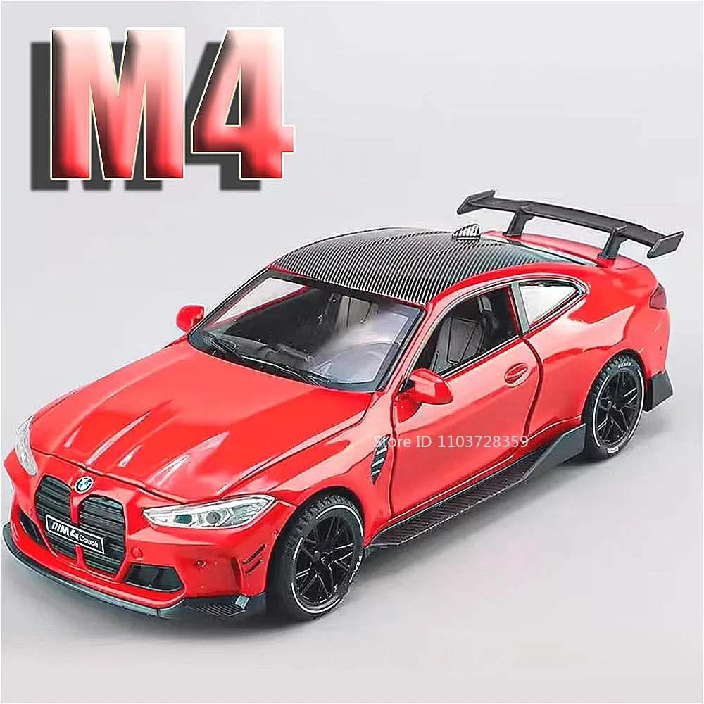 1:32 M4 M8 Miniature Model Toy Cars Alloy Diecast Sports Car Sound Light Pull Back Doors Opened Simulation Supercars Boys Gifts
1:32 M4 M8 Miniature Model Toy Cars Alloy Diecast Sports Car Sound Light Pull Back Doors Opened Simulation Supercars Boys Gifts