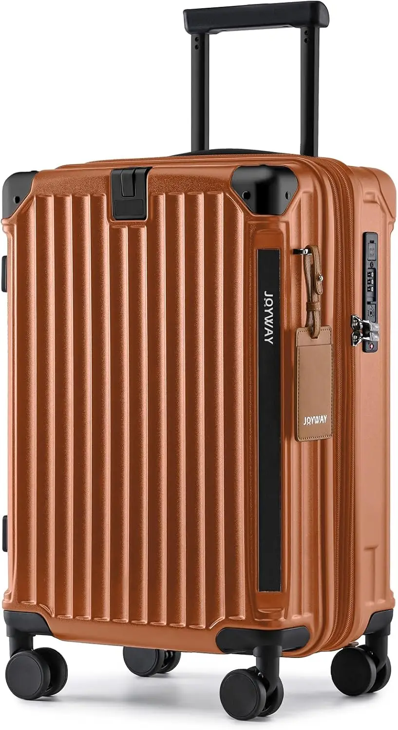 Expandable Carry On Luggage with Smart Cup Holder and USB Port, 20 Inch Hardside Suitcase with TSA Lock and Spinner Wheels
Expandable Carry On Luggage with Smart Cup Holder and USB Port, 20 Inch Hardside Suitcase with TSA Lock and Spinner Wheels