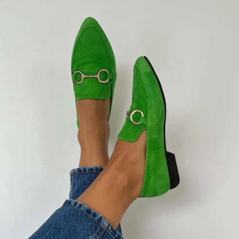 Casual Spring Autumn Pointed Toe Mule Shoes Large Size Slip-On Women's Fashion Single Shoes Velvet Surface Flat Heel Rubber O...
Casual Spring Autumn Pointed Toe Mule Shoes Large Size Slip-On Women's Fashion Single Shoes Velvet Surface Flat Heel Rubber O...