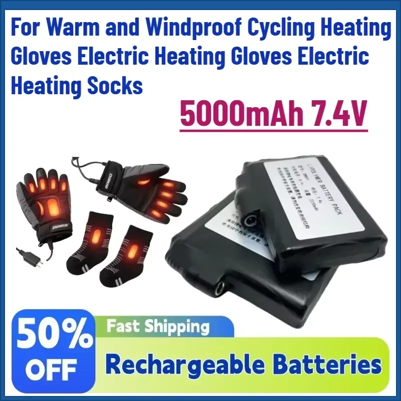 Upgrade 5000mAh 7.4V Li-Ion Battery for Warm and Windproof Cycling Heating Gloves Electric Heating Gloves Electric Heating
Upgrade 5000mAh 7.4V Li-Ion Battery for Warm and Windproof Cycling Heating Gloves Electric Heating Gloves Electric Heating