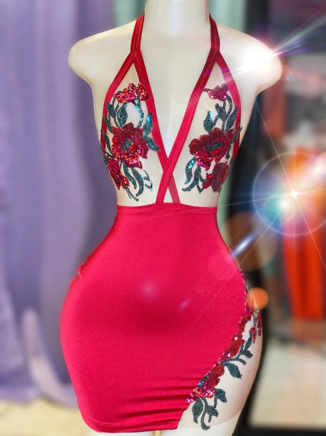 Red Halter Short Prom Dresses Black Girls Appliques Birthday Party Dresses African Cocktail Dresses Homecoming Customized
Red Halter Short Prom Dresses Black Girls Appliques Birthday Party Dresses African Cocktail Dresses Homecoming Customized