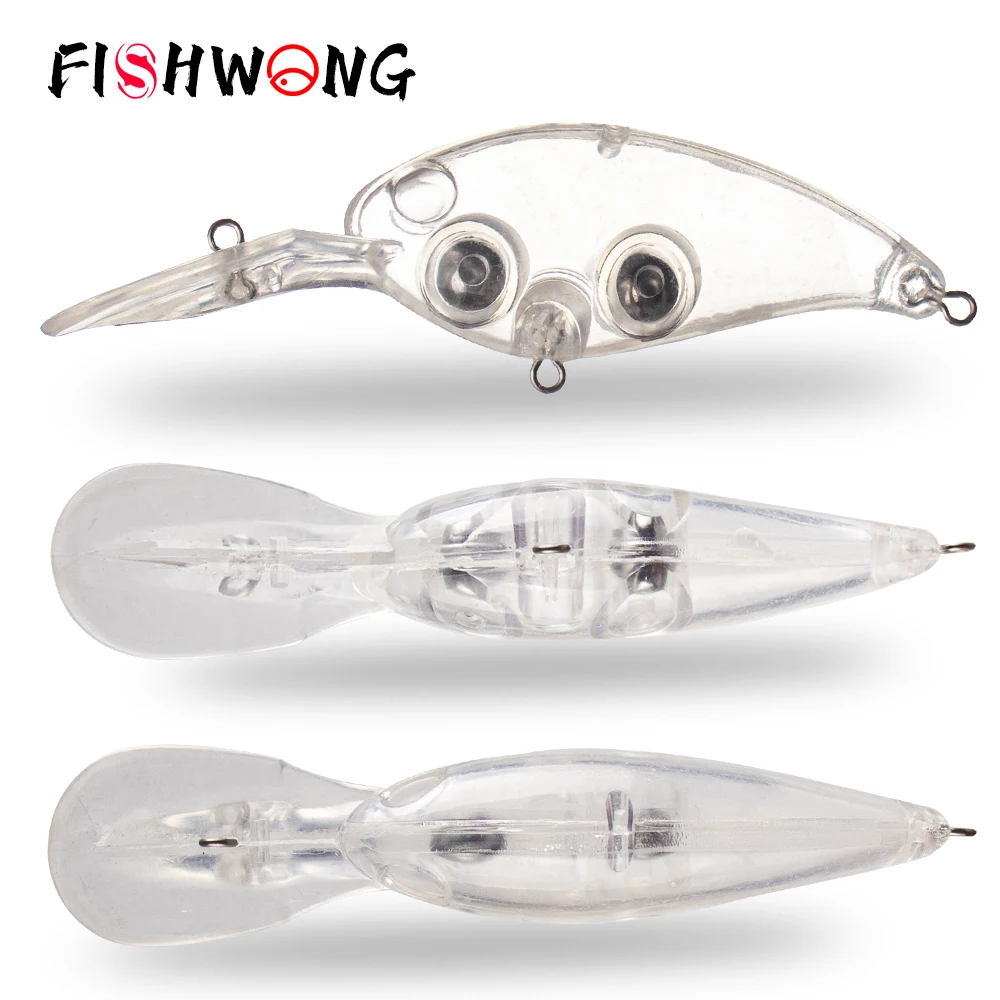 FISHWONG 20PCS / LOT Unpainted Crankbait Blank Lure 10CM 13.4G Floating Crankbait Blanks For DIY Artificial Hard Bait
FISHWONG 20PCS / LOT Unpainted Crankbait Blank Lure 10CM 13.4G Floating Crankbait Blanks For DIY Artificial Hard Bait