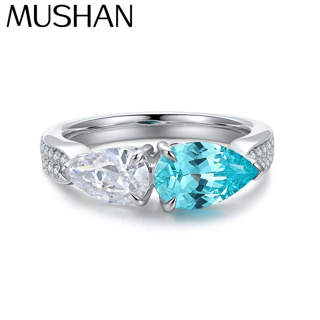 MUSHAN Custom Jewelry 925 Sterling Silver Ring Lab Blue Emerald Round Wedding Party for Women 18K Gold Plated Anniversary Rings
MUSHAN Custom Jewelry 925 Sterling Silver Ring Lab Blue Emerald Round Wedding Party for Women 18K Gold Plated Anniversary Rings