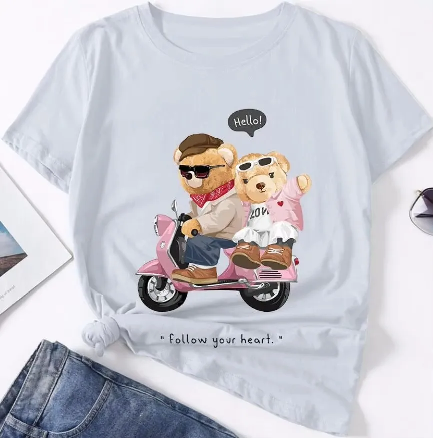 Классическая бестселлер TAXI Taxi Bear, повседневная футболка с короткими рукавами и круглым вырезом, графический топ, модная базовая рубашка для мужчин и женщин
Классическая бестселлер TAXI Taxi Bear, повседневная футболка с короткими рукавами и круглым вырезом, графический топ, модная базовая рубашка для мужчин и женщин