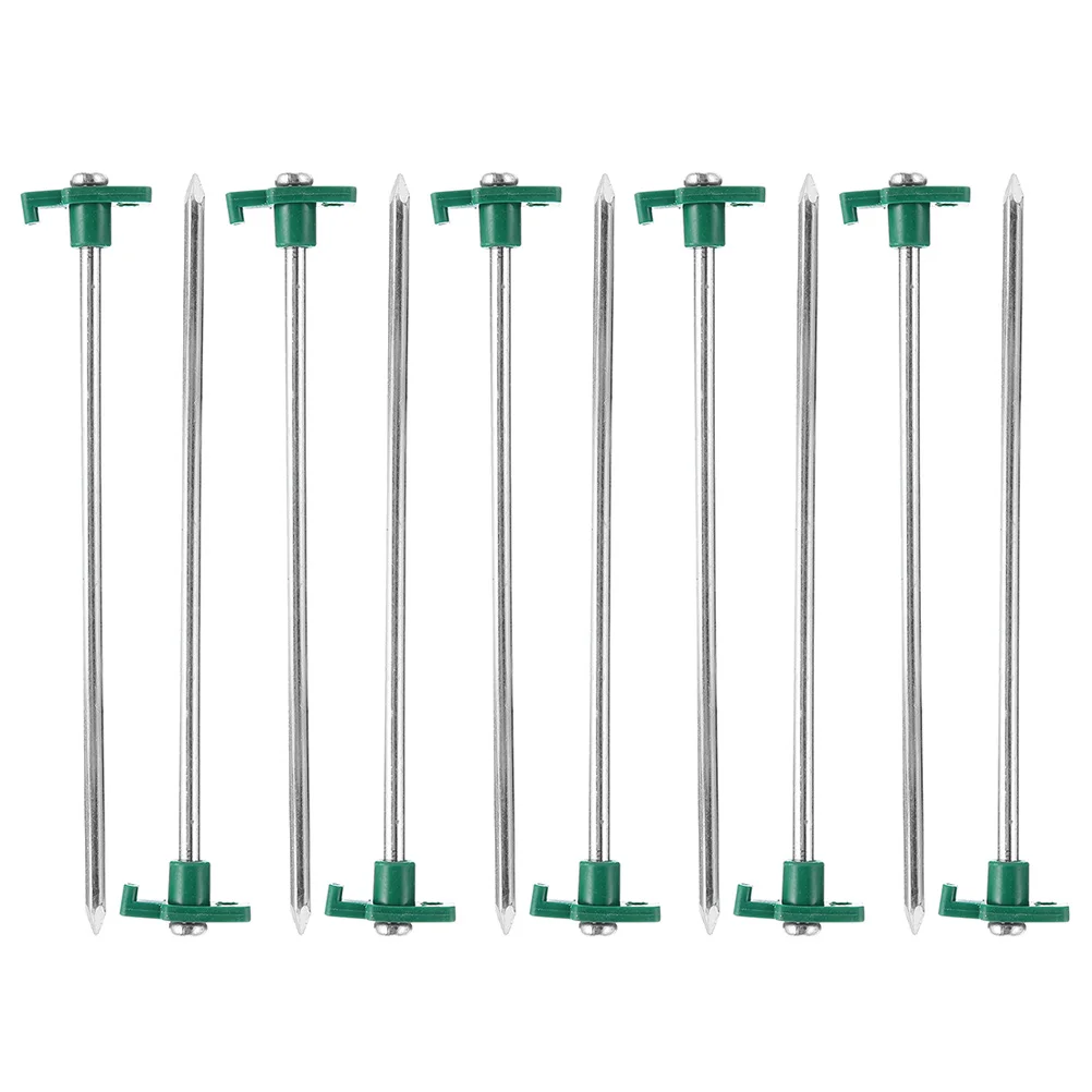 10 pcs Stainless Steel Tent Pegs Heavy Duty Camping Nails Outdoor Stakes Ice Rink Travel Accessories Durable Rust Proof
10 pcs Stainless Steel Tent Pegs Heavy Duty Camping Nails Outdoor Stakes Ice Rink Travel Accessories Durable Rust Proof