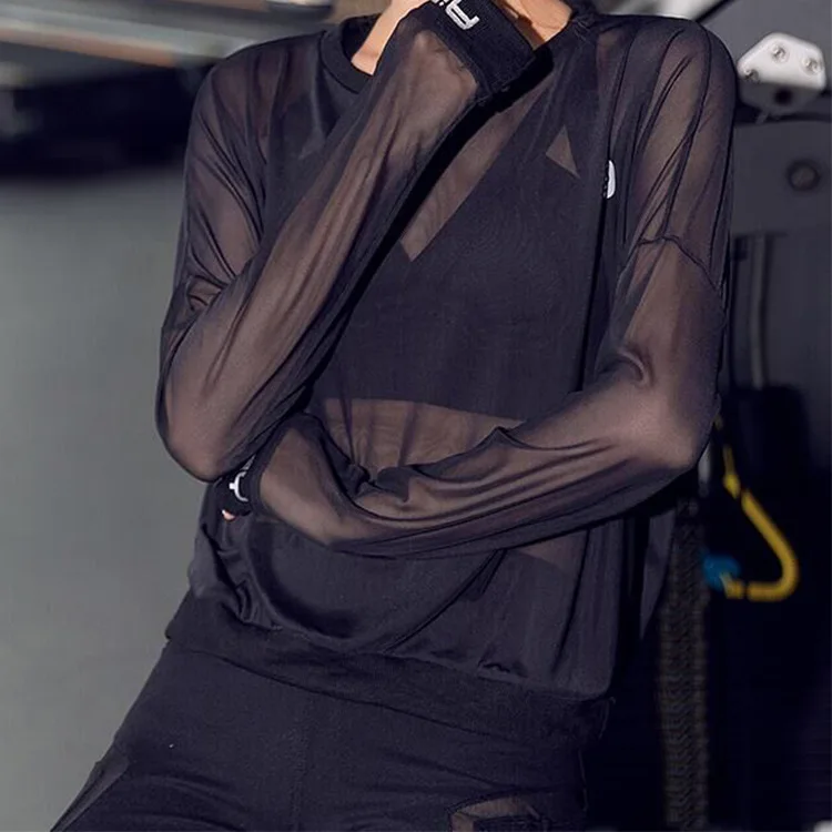 Women Mesh Quick Dry Long Sleeve Yoga Tops Breathable Lightweight Sports Workout Shirts
Women Mesh Quick Dry Long Sleeve Yoga Tops Breathable Lightweight Sports Workout Shirts