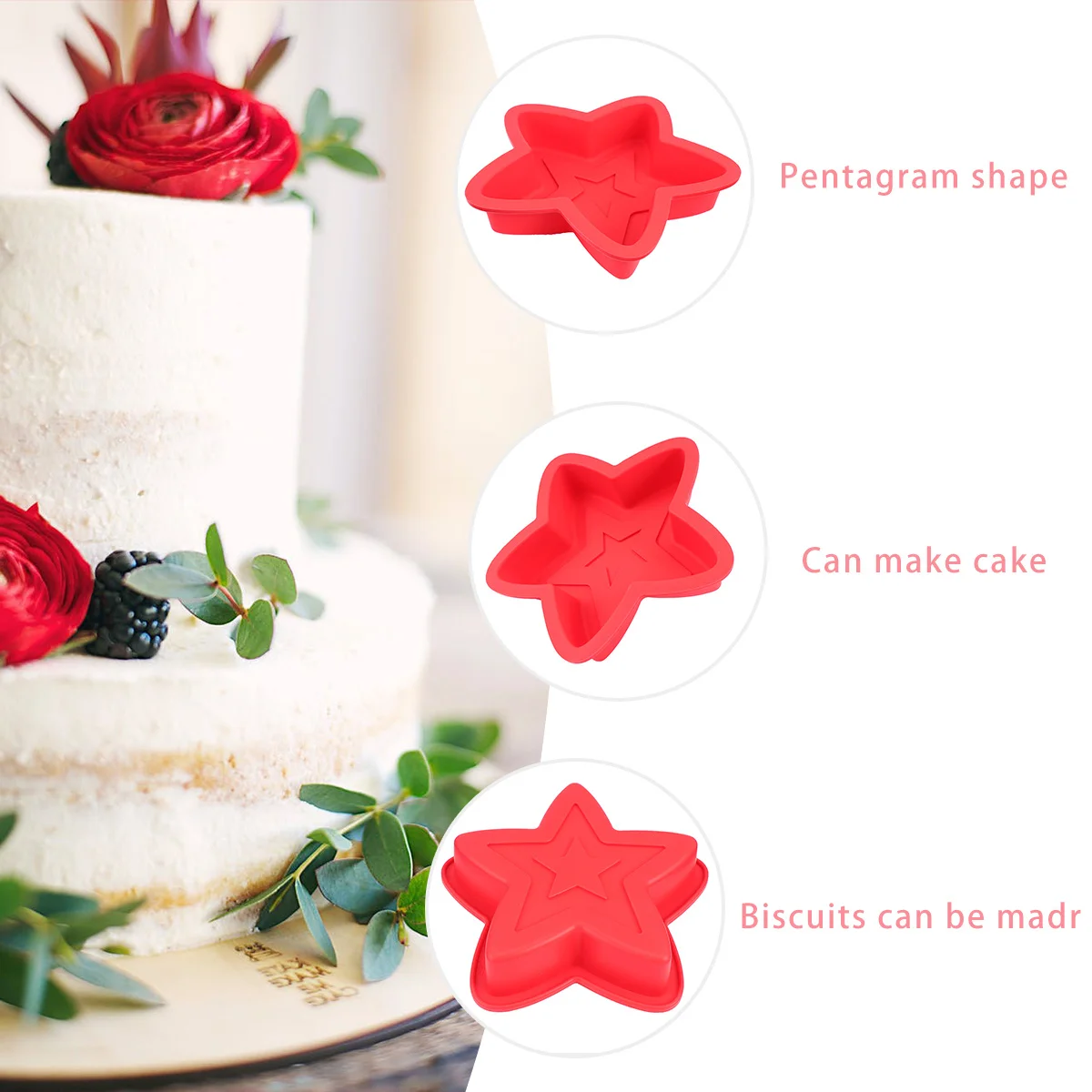 Mold Shaped Cake Pans Jelly Molds for Desserts Cupcake Tartlet Nonstick Bakeware
Mold Shaped Cake Pans Jelly Molds for Desserts Cupcake Tartlet Nonstick Bakeware