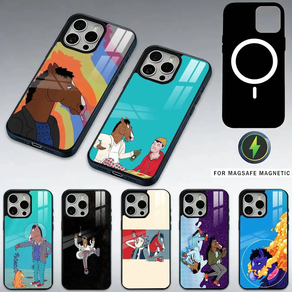 B-Bojack funny H-Horseman Phone Case For iPhone17,16,15,14,13,12,11 Plus,Pro Max Magnetic For Magsafe Wireless Charging
B-Bojack funny H-Horseman Phone Case For iPhone17,16,15,14,13,12,11 Plus,Pro Max Magnetic For Magsafe Wireless Charging