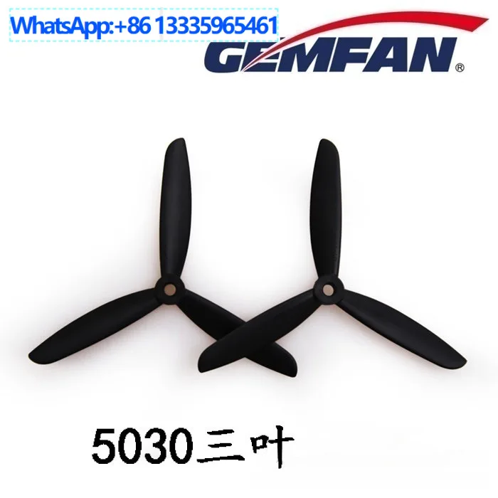 10 шт. Gemfan Qianfeng 5030, трехстворчатый материал ABS, 5-дюймовый положительный и отрицательный пропеллер, пропеллер FPV, использование машинного пересечения
10 шт. Gemfan Qianfeng 5030, трехстворчатый материал ABS, 5-дюймовый положительный и отрицательный пропеллер, пропеллер FPV, использование машинного пересечения
