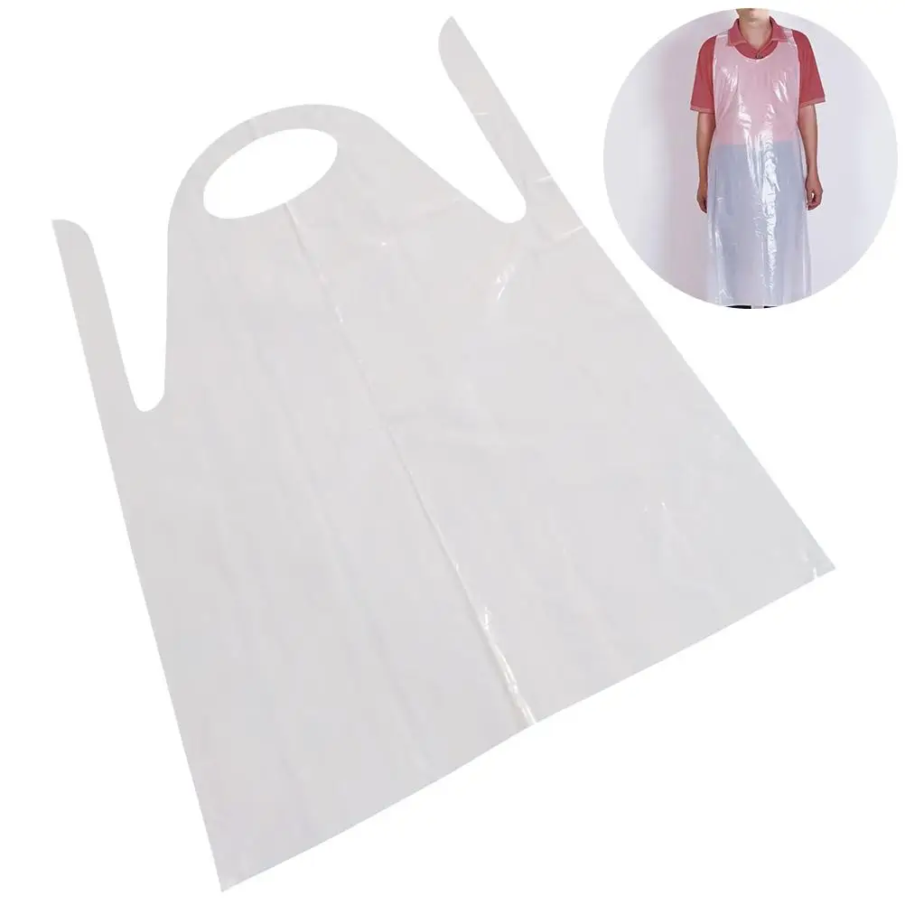 25 Pcs Unisex Disposable Aprons Waterproof Oil White Proof PE Plastic Apron For Cooking Painting or Any Other Messy Activities
25 Pcs Unisex Disposable Aprons Waterproof Oil White Proof PE Plastic Apron For Cooking Painting or Any Other Messy Activities