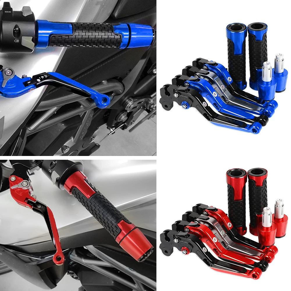 7/8"22mm Rubber & CNC Handlebar Handle Bar Grips Ends Cover Clutch Brake Levers Set For SUZUKI GSF1250 BANDIT GSF 1250 2007-2015
7/8"22mm Rubber & CNC Handlebar Handle Bar Grips Ends Cover Clutch Brake Levers Set For SUZUKI GSF1250 BANDIT GSF 1250 2007-2015