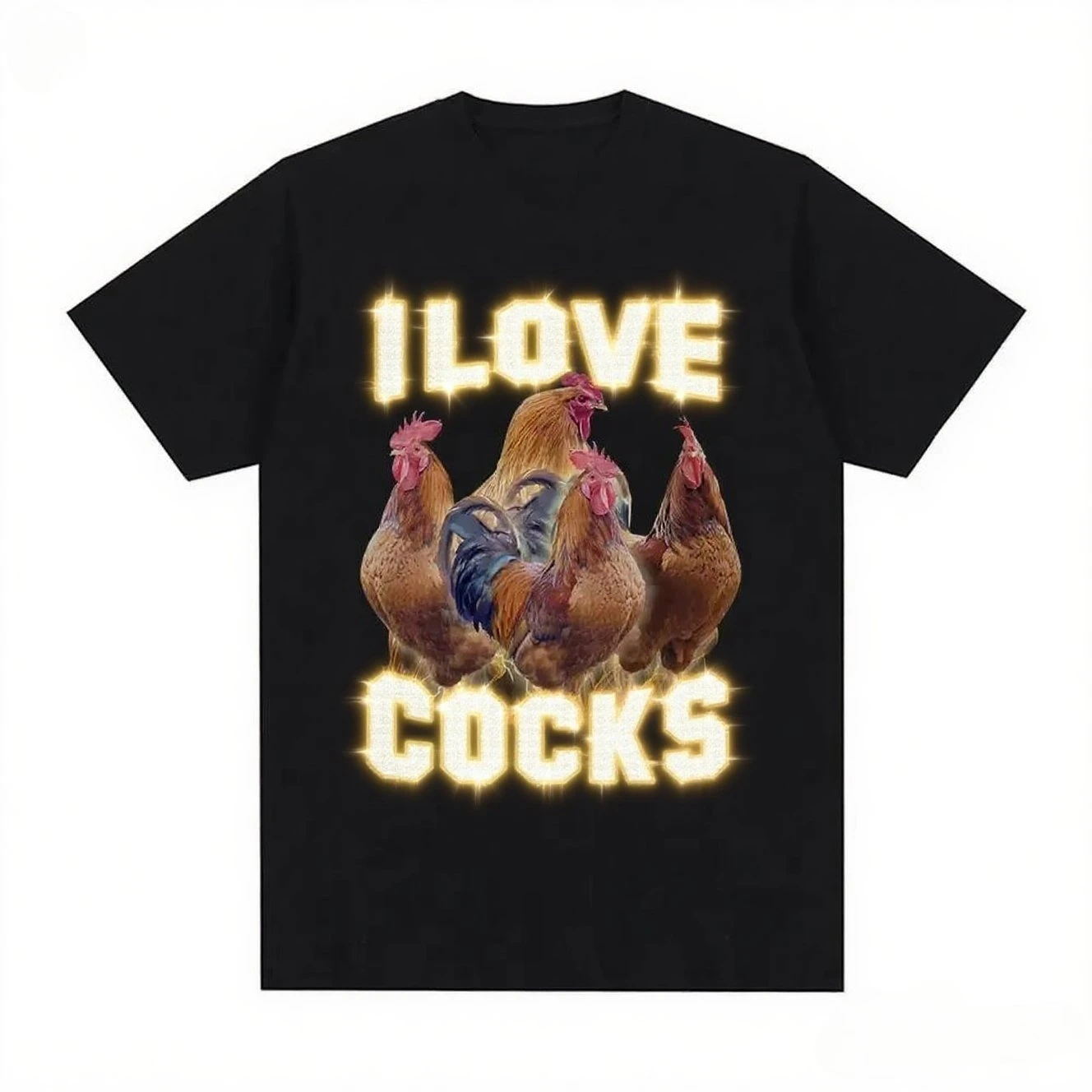 I Love Cock Funny Cock Meme T-Shirt Chick Lovers Short Sleeve T-Shirt Loose High Quality T-Shirt Unisex Streetwear Comfort Top
I Love Cock Funny Cock Meme T-Shirt Chick Lovers Short Sleeve T-Shirt Loose High Quality T-Shirt Unisex Streetwear Comfort Top