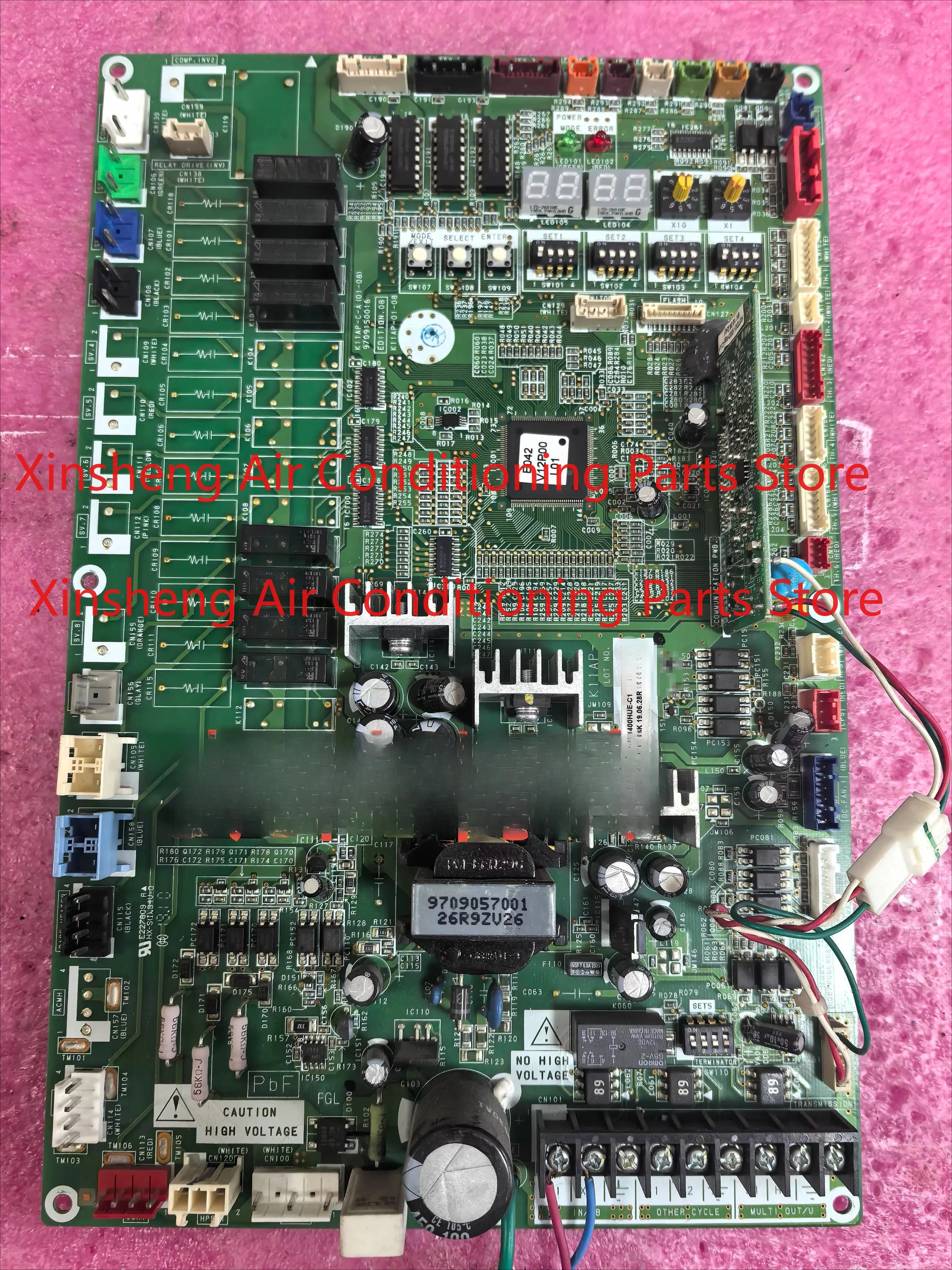 Suitable for Fujitsu central air conditioning main board K11AP-1400HUE-C1 K11AP-C-A01-08.V12P00
Suitable for Fujitsu central air conditioning main board K11AP-1400HUE-C1 K11AP-C-A01-08.V12P00
