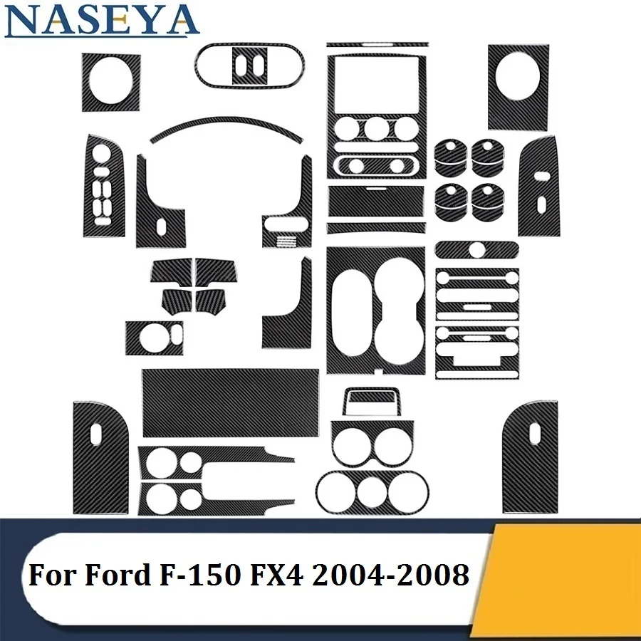 For Ford F-150 FX4 2004 2005 2006 2007 2008 Car Various Parts Interior Decorative Carbon Fiber Black Stickers Accessories
For Ford F-150 FX4 2004 2005 2006 2007 2008 Car Various Parts Interior Decorative Carbon Fiber Black Stickers Accessories