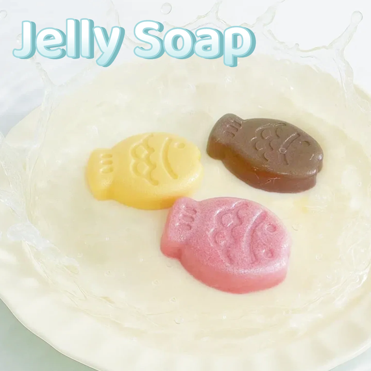 Jelly Soap Taiyaki Fish, Bouncy Shower Jelly, Novelty Bath Toy, Long-Lasting Fragrance, Gentle Skin Care Body Washing
Jelly Soap Taiyaki Fish, Bouncy Shower Jelly, Novelty Bath Toy, Long-Lasting Fragrance, Gentle Skin Care Body Washing