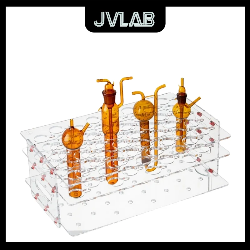 Organic Glass Absorption Bottle Holder Thickened Fume Absorption Porous Plate Impact-Resistant 20/30/40 well Options JVLAB
Organic Glass Absorption Bottle Holder Thickened Fume Absorption Porous Plate Impact-Resistant 20/30/40 well Options JVLAB