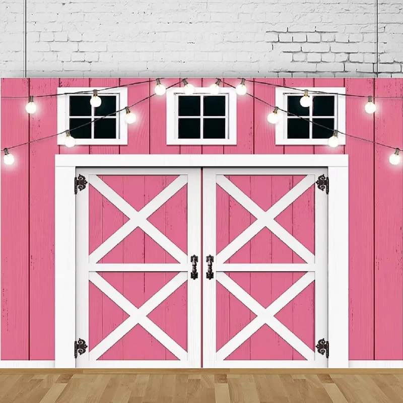 Photography Backdrop Cowgirl Western Farmhouse Rustic Pink Wood Barn Door Plank Girls Birthday Party Portrait Shoot Background
Photography Backdrop Cowgirl Western Farmhouse Rustic Pink Wood Barn Door Plank Girls Birthday Party Portrait Shoot Background