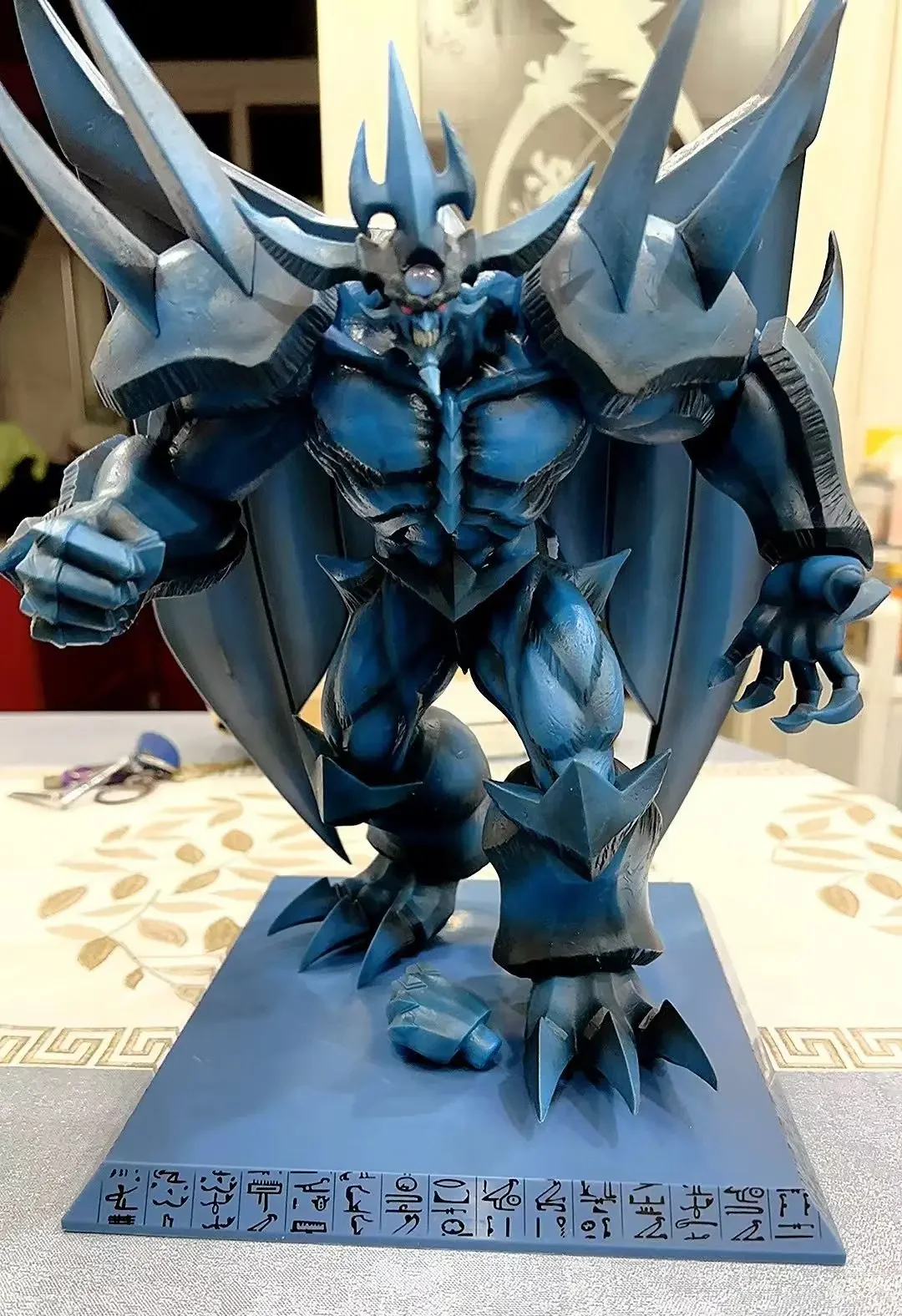 Yu Gi Oh Game King Monster duel three magic gods Oblisk's giant magic weapon miracle animation toy gift
Yu Gi Oh Game King Monster duel three magic gods Oblisk's giant magic weapon miracle animation toy gift