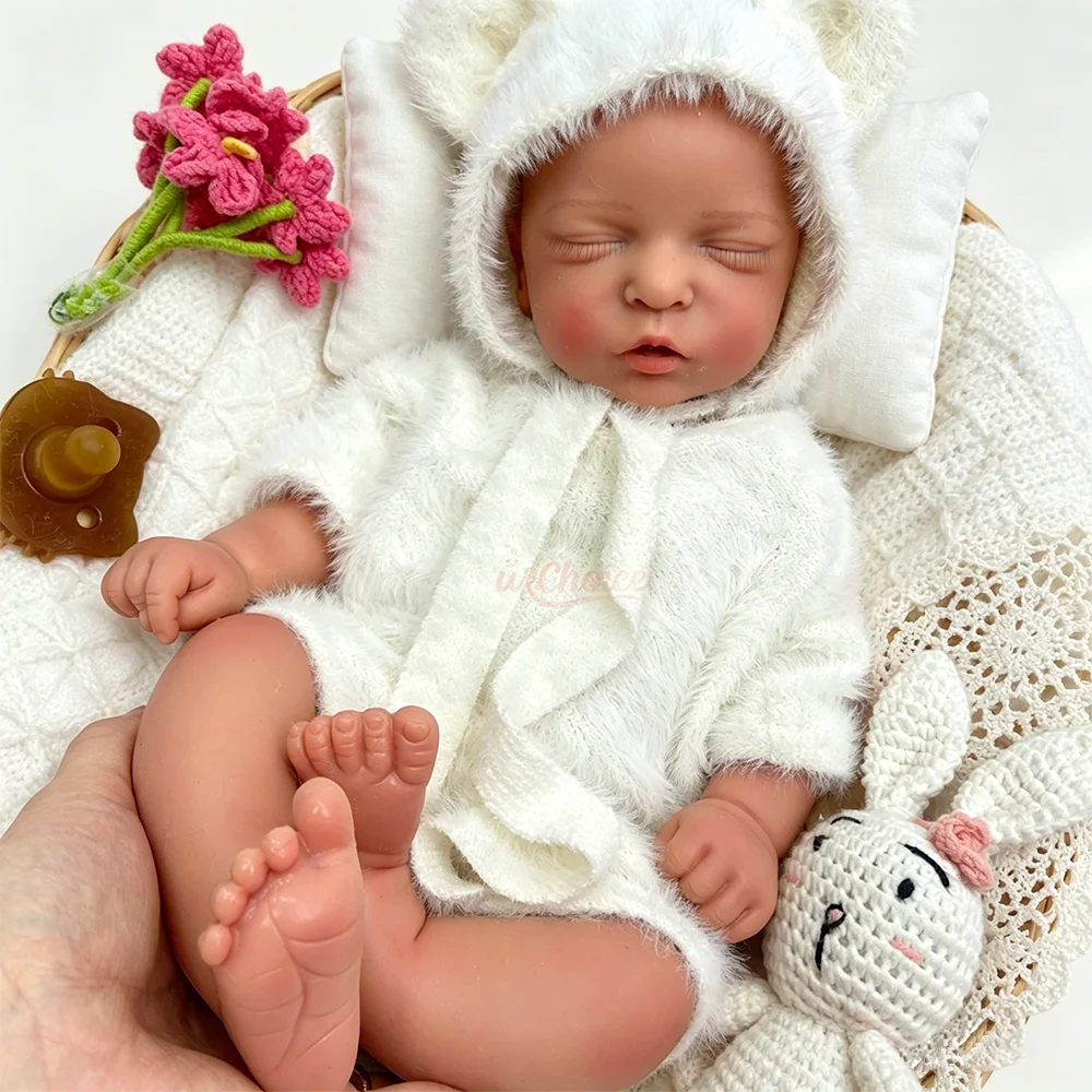 18Inch Therapeutic Weighted Reborn Newborn Doll Skin Soft Cuddle Squeeze Silicone Reborn Doll For Anxiety Emotional Support Gift
18Inch Therapeutic Weighted Reborn Newborn Doll Skin Soft Cuddle Squeeze Silicone Reborn Doll For Anxiety Emotional Support Gift
