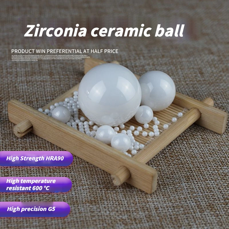 ZrO2 Ceramic Bearing Balls, Smooth Round Ball Bead, Zirconia Ceramic Ball, Diameter 1.5mm, 2mm, 2.778mm-16mm, G10 Precision
ZrO2 Ceramic Bearing Balls, Smooth Round Ball Bead, Zirconia Ceramic Ball, Diameter 1.5mm, 2mm, 2.778mm-16mm, G10 Precision