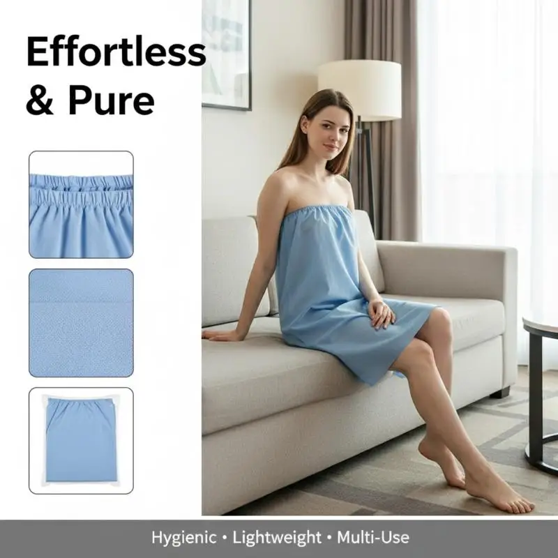 Extra Long Thick Disposable Bathrobes for Bathroom Suitable for Spa Sauna Massage Soft Single Use Travel Hotels
Extra Long Thick Disposable Bathrobes for Bathroom Suitable for Spa Sauna Massage Soft Single Use Travel Hotels