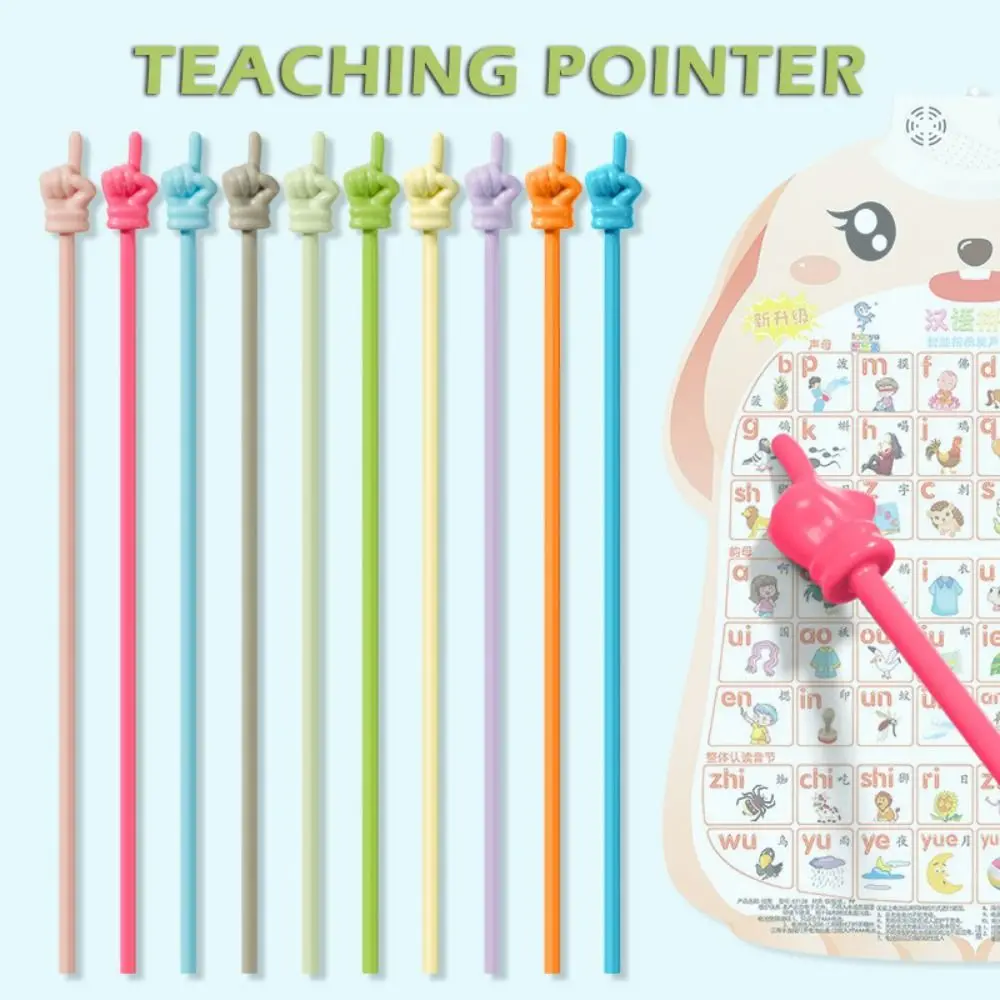 10pcs Simple Macaron/Transparent Teaching Stick Finger Design Handheld Reading Sticks Whiteboard Pointer Students
10pcs Simple Macaron/Transparent Teaching Stick Finger Design Handheld Reading Sticks Whiteboard Pointer Students