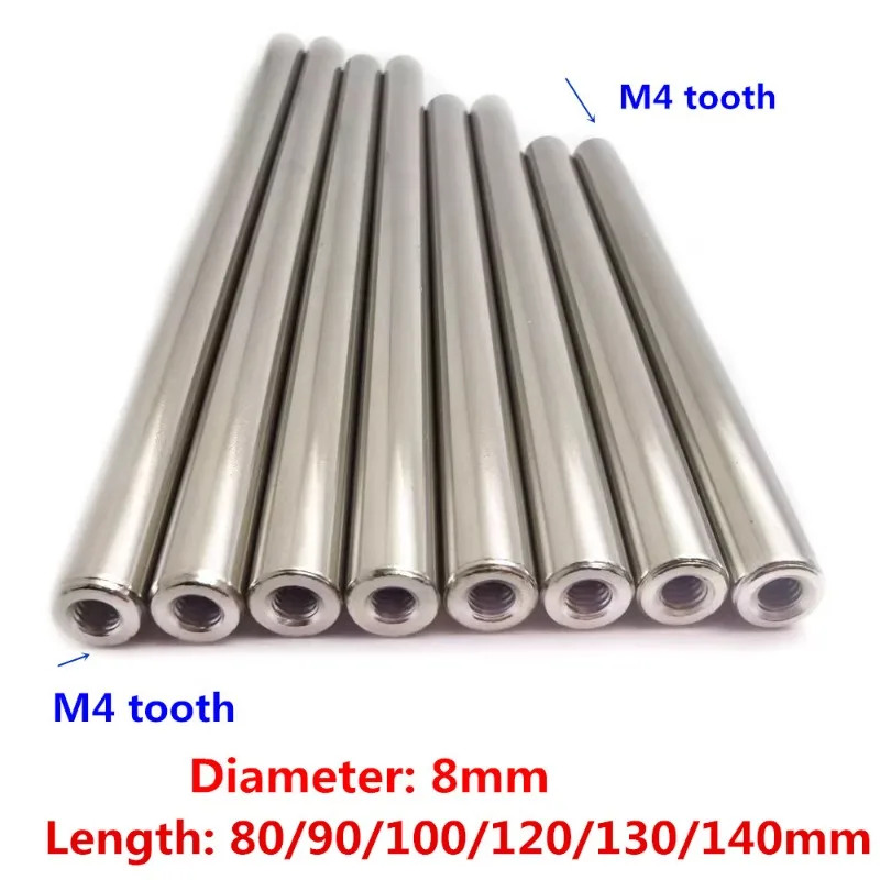 2PCS Fixture Pillar D8*80/90/100/110/120/130/140mm Test Stand Support Rod Electroplating Fixture Bearing Column
2PCS Fixture Pillar D8*80/90/100/110/120/130/140mm Test Stand Support Rod Electroplating Fixture Bearing Column