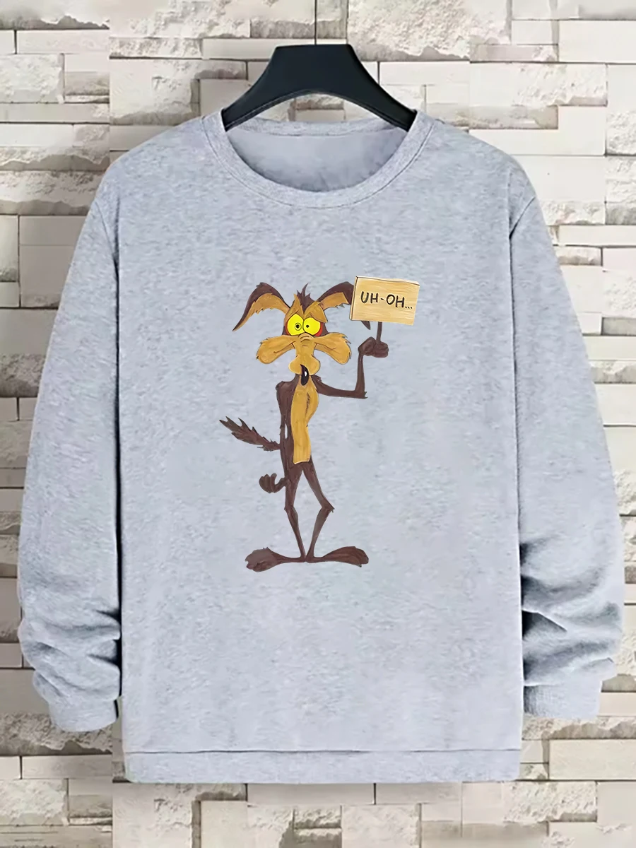 Толстовка с круглым вырезом и длинным рукавом с принтом, повседневная, теплая, стильная, с индивидуальным узором, тяжелая вес (вес ткани 220–320 г/м2)
Толстовка с круглым вырезом и длинным рукавом с принтом, повседневная, теплая, стильная, с индивидуальным узором, тяжелая вес (вес ткани 220–320 г/м2)