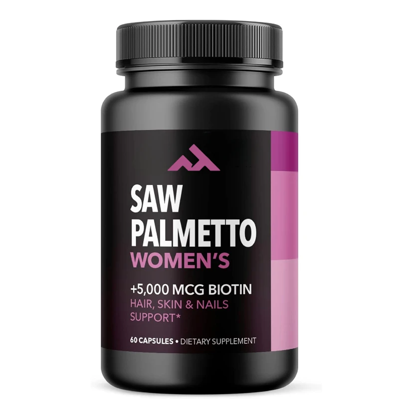 Ladies Saw Palm+5000 Mcg Biotin Supplement - Supports Stronger Appearance of Postpartum Women's Hair
Ladies Saw Palm+5000 Mcg Biotin Supplement - Supports Stronger Appearance of Postpartum Women's Hair