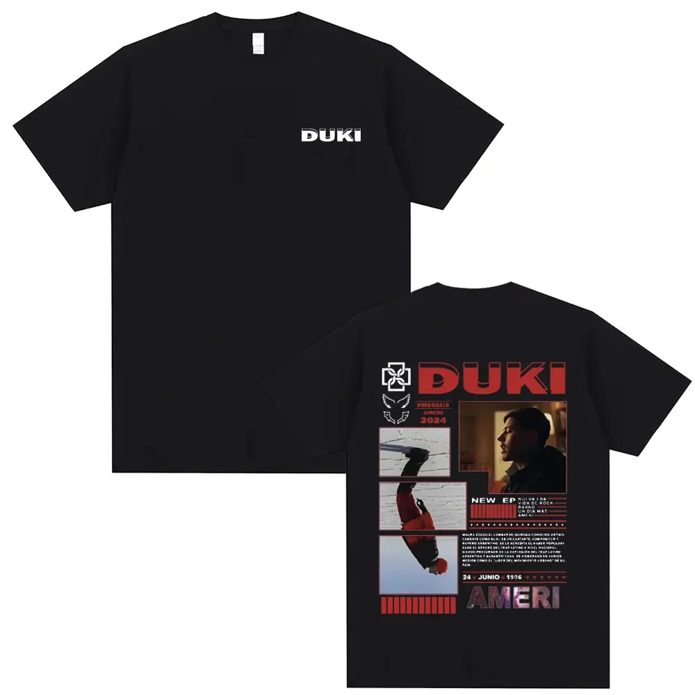Hot Sale Rapper Duki Ameri Graphic T Shirts Men Fashion Hip Hop Vintage T-shirt Men's Oversized Short Sleeve T-shirts Streetwear
Hot Sale Rapper Duki Ameri Graphic T Shirts Men Fashion Hip Hop Vintage T-shirt Men's Oversized Short Sleeve T-shirts Streetwear