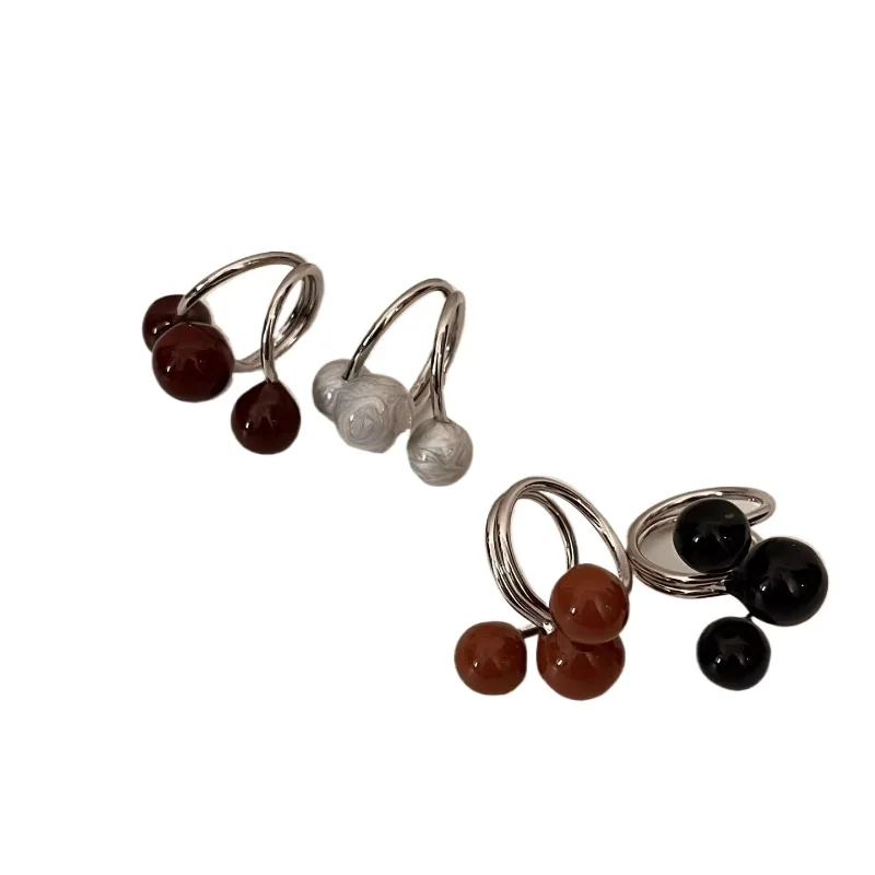 Maillard Chocolate Drop Glaze Enamel Ring Female, Fashion Personality Index Finger Ring
Maillard Chocolate Drop Glaze Enamel Ring Female, Fashion Personality Index Finger Ring