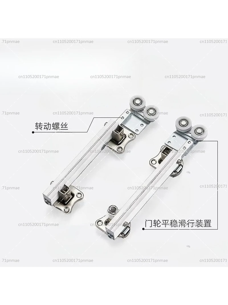 No Lower Rail Wardrobe Folding Sliding Door Track Hardware Cloakroom Hanging Pulley Silent Slide Accessories
No Lower Rail Wardrobe Folding Sliding Door Track Hardware Cloakroom Hanging Pulley Silent Slide Accessories