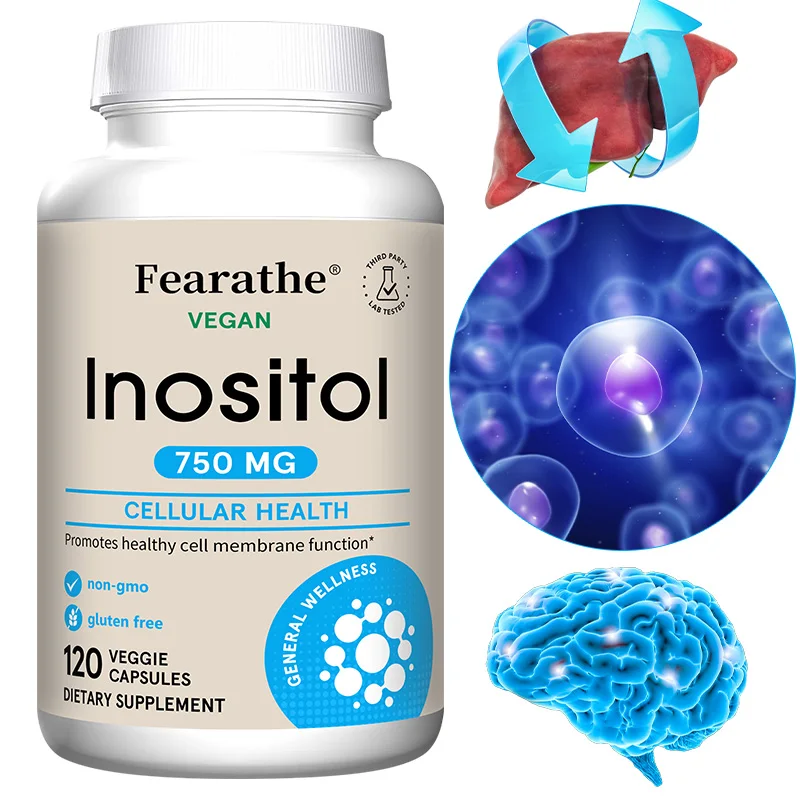 Inositol 750mg Capsules - Hormone Balance & Female Ovarian Health Support, Balances Skin Health,Boosts Immune System, 120 Counts
Inositol 750mg Capsules - Hormone Balance & Female Ovarian Health Support, Balances Skin Health,Boosts Immune System, 120 Counts