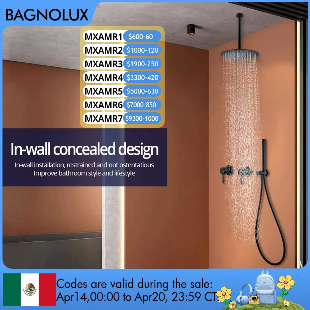 Gunmetal Shower Faucet 8-16 inch Rain Hot And Cold Shower Tap 2 Handles Ceiling Arm Wall Mounted Bathroom Shower Mixer
Gunmetal Shower Faucet 8-16 inch Rain Hot And Cold Shower Tap 2 Handles Ceiling Arm Wall Mounted Bathroom Shower Mixer