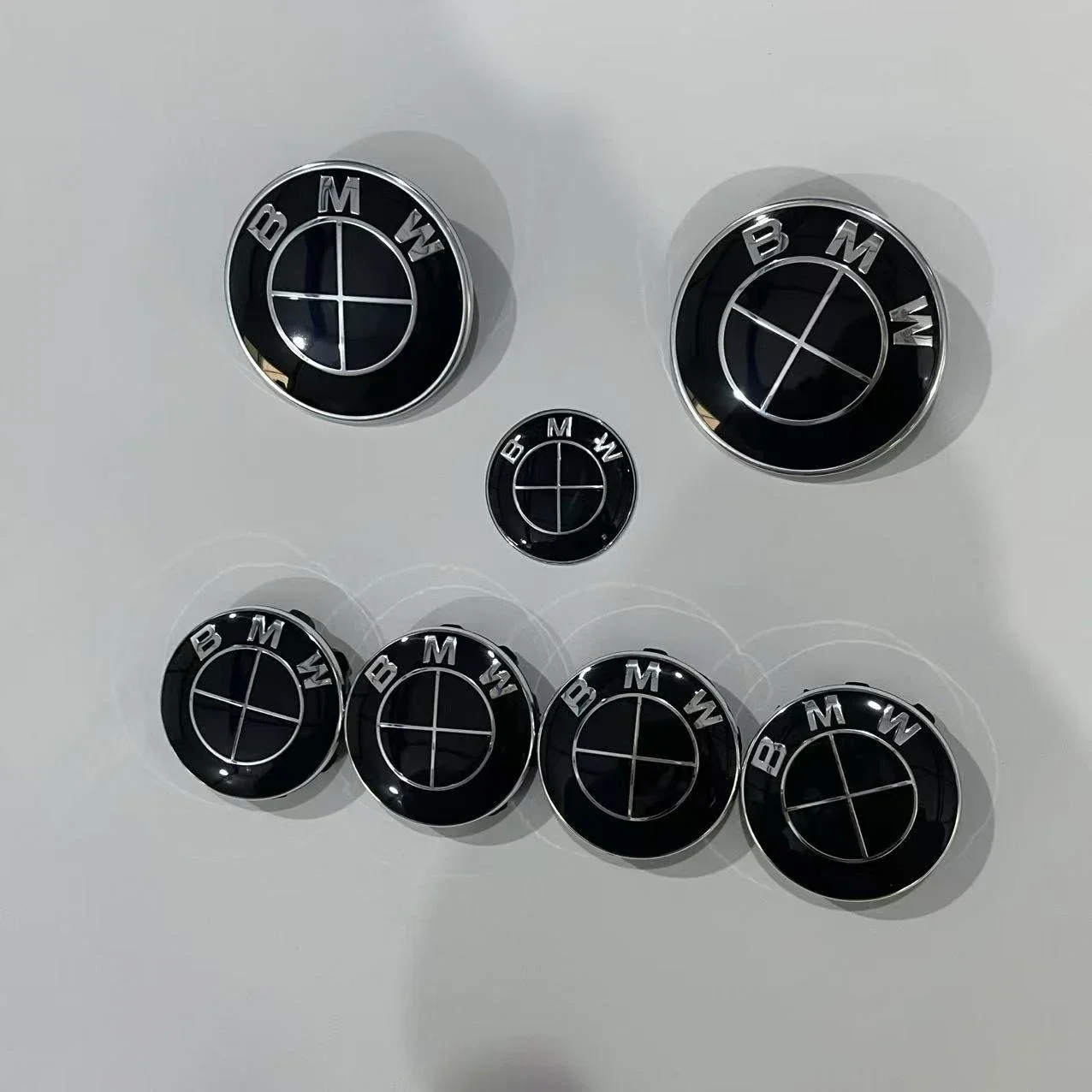 7Pc Front Hood Logo 82mm Rear Badge 74mm Hub Cap 56/68mm Steering Wheel Sticker 45mm For BMW E34 E36 E46 E61 F90 E91 F10 E92 F07
7Pc Front Hood Logo 82mm Rear Badge 74mm Hub Cap 56/68mm Steering Wheel Sticker 45mm For BMW E34 E36 E46 E61 F90 E91 F10 E92 F07