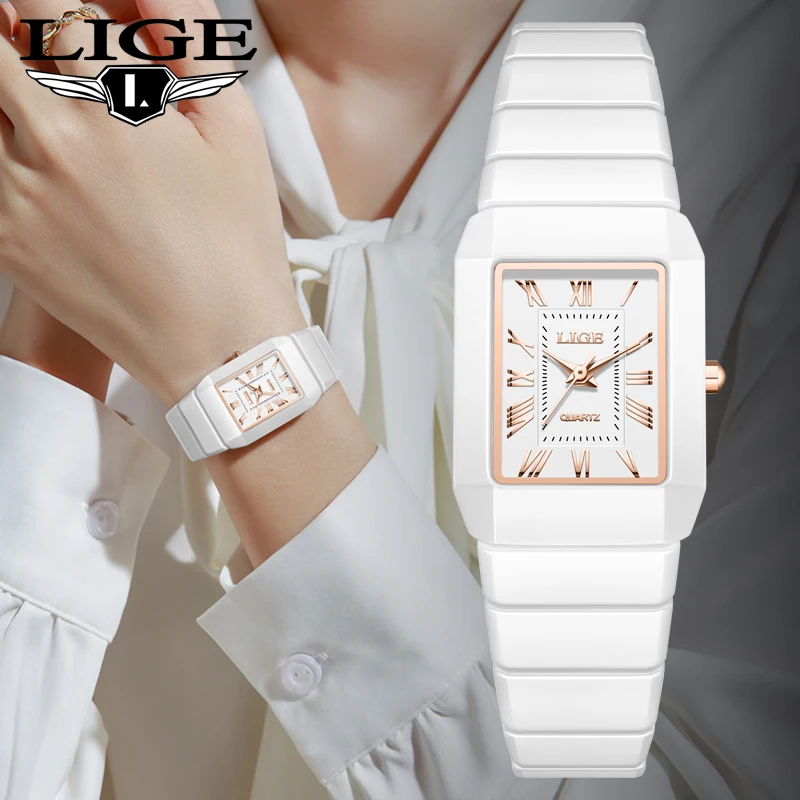 LIGE 2026 Top Brand Luxury Womens Watch Fashion Ceramic Quartz Wristwatches Waterproof Elegant Watches Ladies Gifts Reloj Mujer
LIGE 2026 Top Brand Luxury Womens Watch Fashion Ceramic Quartz Wristwatches Waterproof Elegant Watches Ladies Gifts Reloj Mujer
