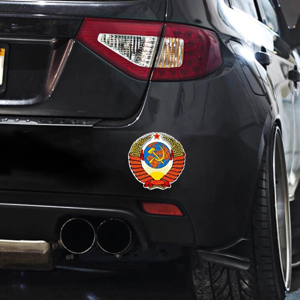 USSR National Emblem Badge Car Sticker Waterproof Reflective Auto Styling Decal
USSR National Emblem Badge Car Sticker Waterproof Reflective Auto Styling Decal