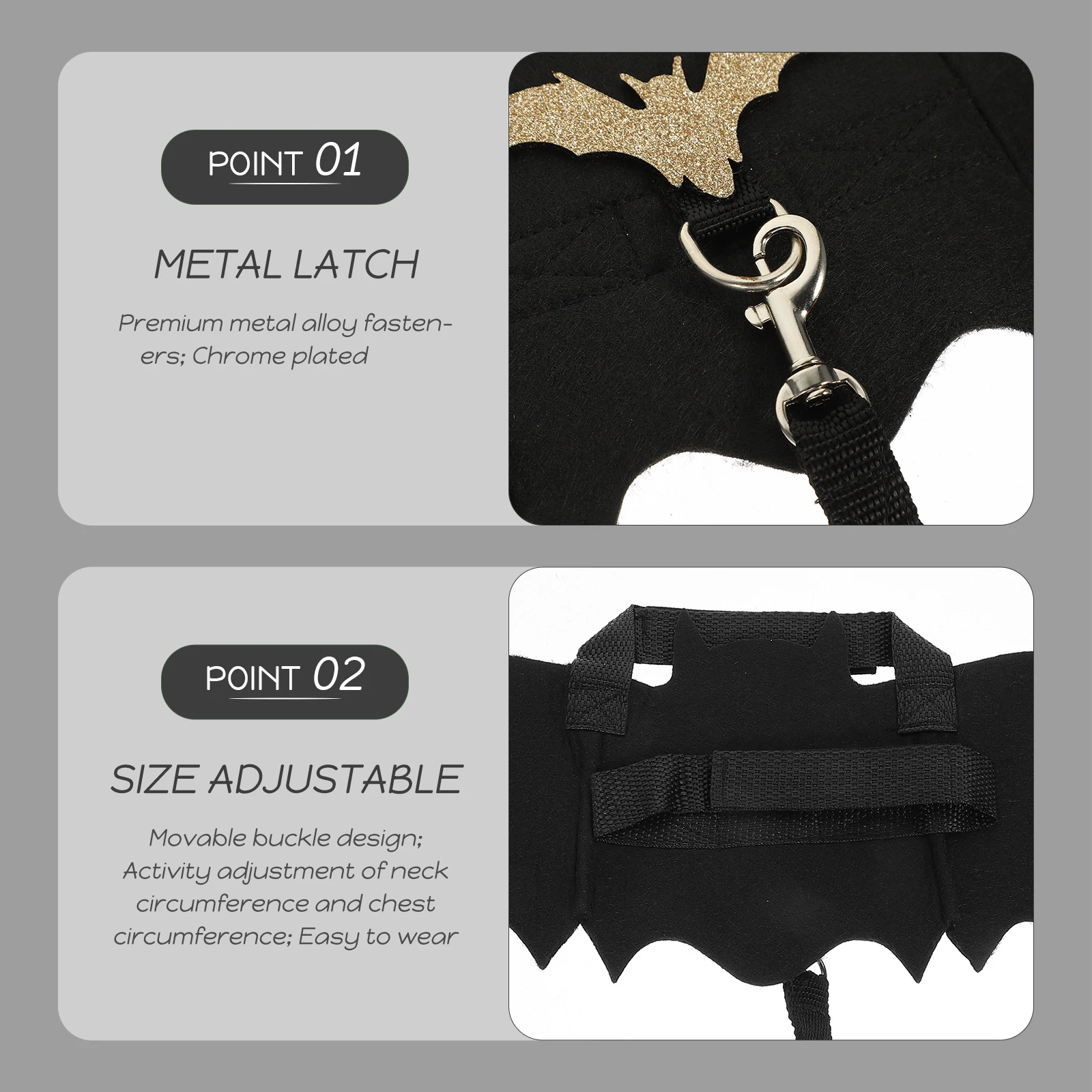 Bat Wings Pet Suit Halloween Bunny Cloths Adorable Rabbit Clothes Decorative Harness Accessory Lovely Wing Costumes 
Bat Wings Pet Suit Halloween Bunny Cloths Adorable Rabbit Clothes Decorative Harness Accessory Lovely Wing Costumes