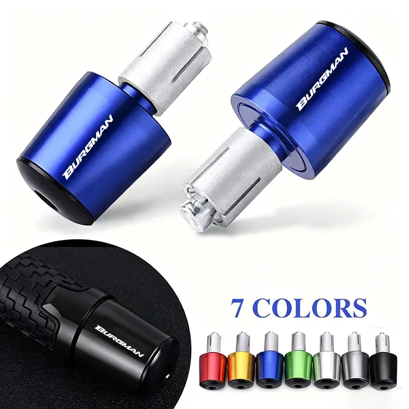 For Suzuki BURGMAN 650 400 125 200 250 AN650 AN400 AN125 AN200 Motorcycle Handle Bar Ends Weight Handlebar Grips Cap Accessories
For Suzuki BURGMAN 650 400 125 200 250 AN650 AN400 AN125 AN200 Motorcycle Handle Bar Ends Weight Handlebar Grips Cap Accessories