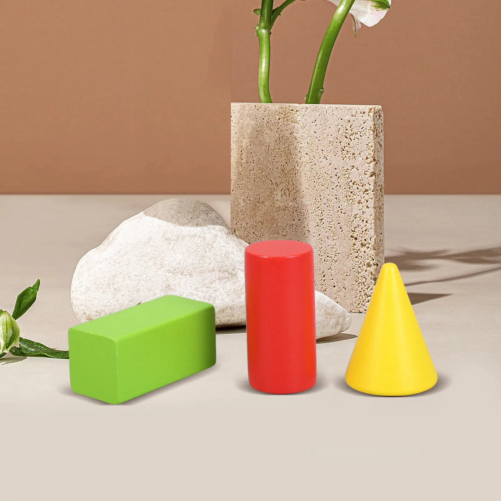 32Pcs Geometric Wooden Blocks Multicolored Shape Cognition Set for Toddlers Early Learning Home School Kindergarten Building
32Pcs Geometric Wooden Blocks Multicolored Shape Cognition Set for Toddlers Early Learning Home School Kindergarten Building