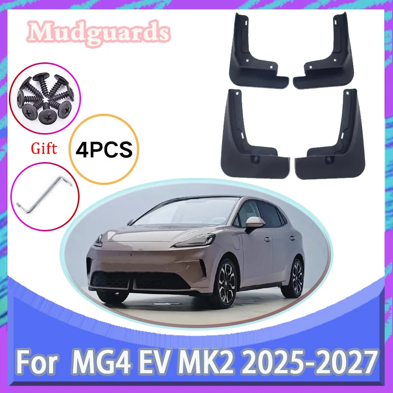 Авто передние и задние крылья для MG4 EV MK2, аксессуары 2025 2026 2027, 4 шт., брызговики, автомобильные брызговики, брызговик, брызговик
Авто передние и задние крылья для MG4 EV MK2, аксессуары 2025 2026 2027, 4 шт., брызговики, автомобильные брызговики, брызговик, брызговик